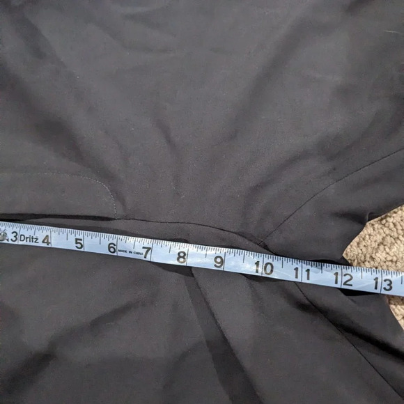 The reset r label skinny stretch pants black trouser dress pants medium - Picture 10 of 11